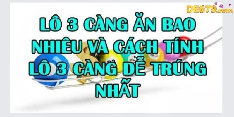 Lô 3 càng ăn bao nhiêu? Kinh nghiệm hốt bạc từ nhà cái